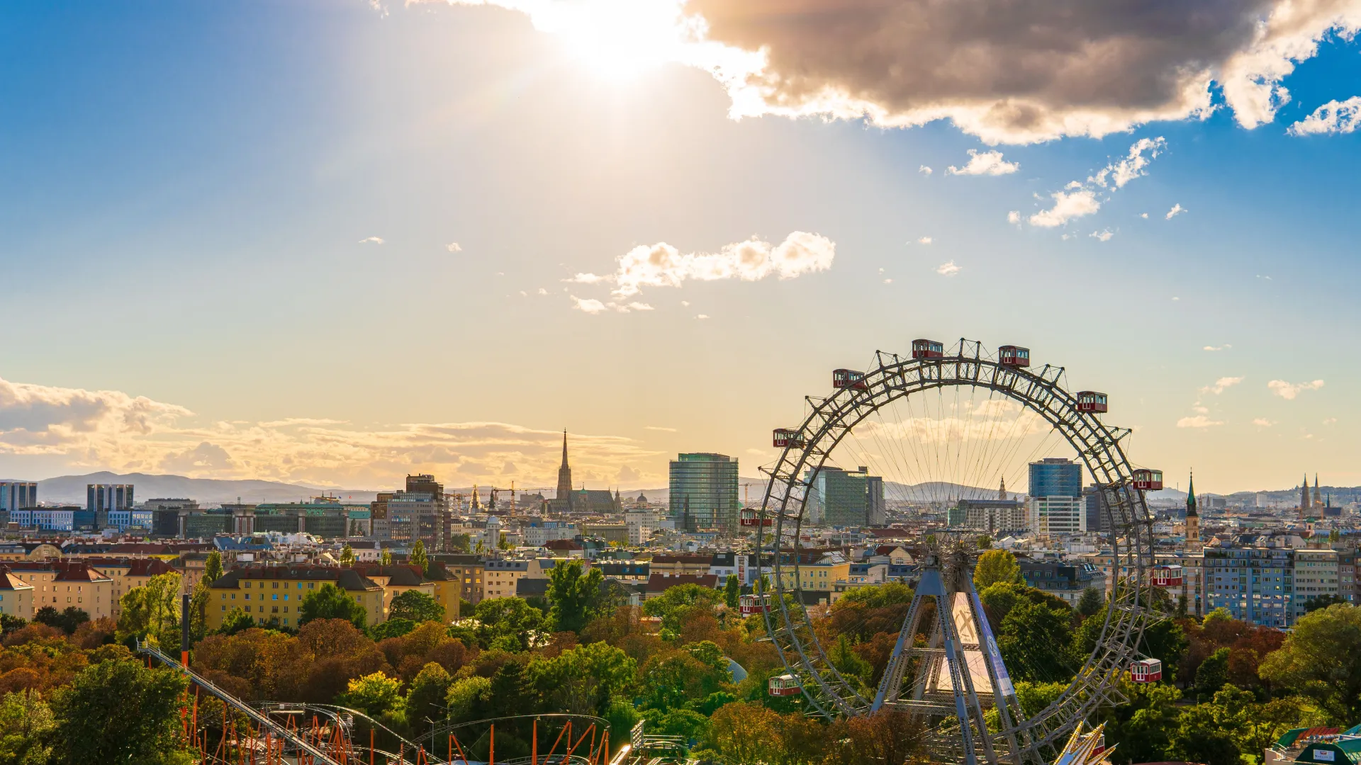 Blick über Wien