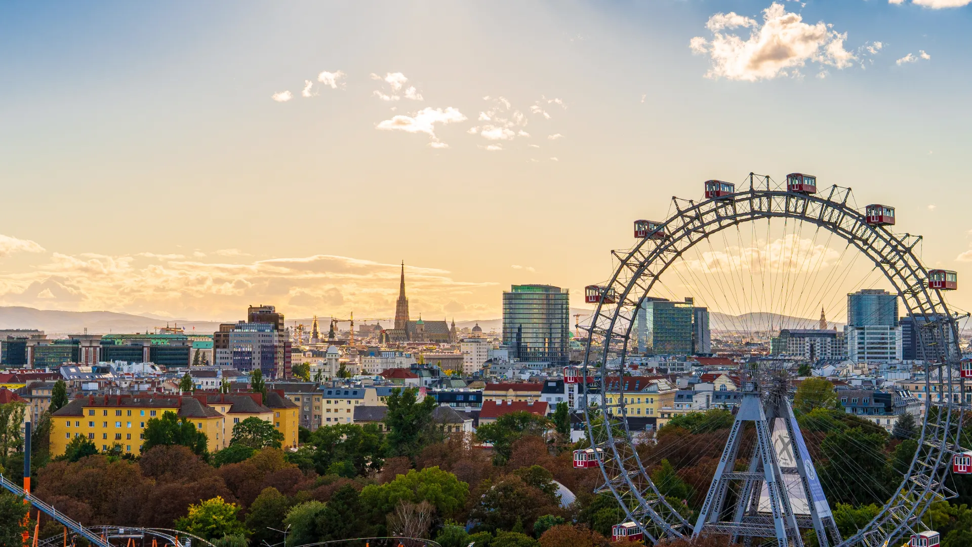 Ausblick auf Wien